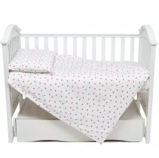 Сменная постель 3 эл. Twins Satin Limited 3026-TSL-12 cherry